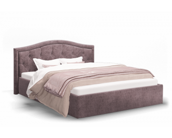 Кровать 120*200 с подъемным мех. (без матраса) Стелла серо-фиолетовый