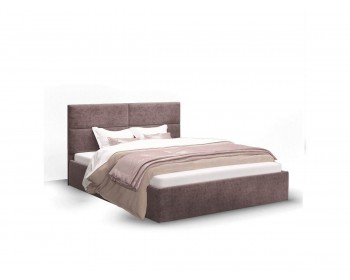 Кровать без основания Сити 160х200, серо-фиолетовый