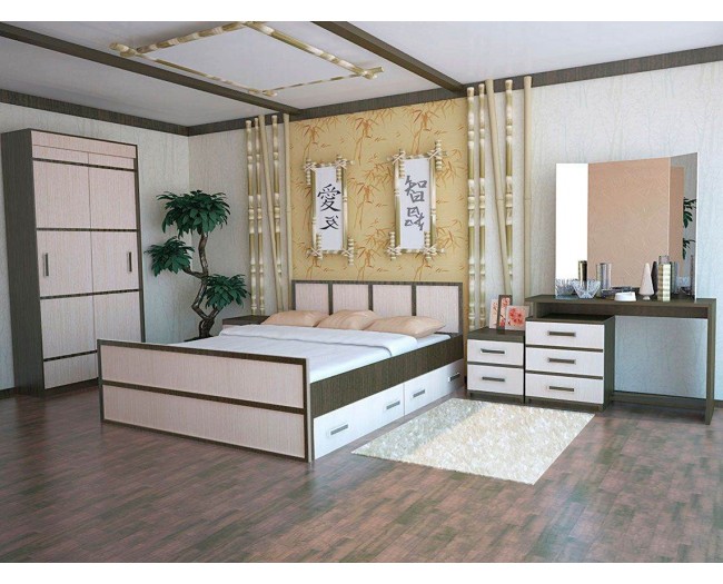 Спальня Сакура. Компоновка 3 фото