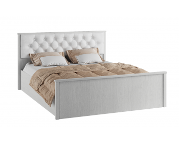 Кровать с настилом ДСП Модена МКР-2 160х200, ясень