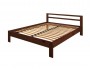 Кровать деревянная с ламелями Mario (Марио) 160х200, орех купить
