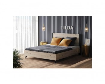 Кровать с ортопедическим основанием (металл) Tilda 160х200, гаск