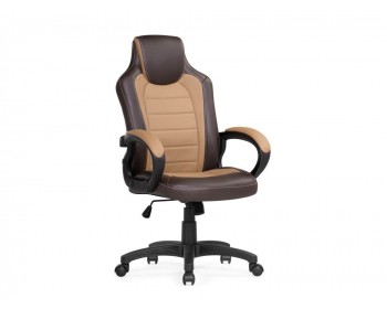 Офисное кресло Kadis коричневое / бежевое Компьютерное
