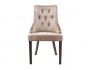 Elegance dark walnut / fabric beige Стул деревянный от производителя