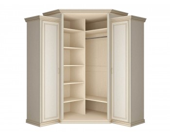 Шкаф угловой (корпус, малые бок.двери в комплекте) Венето