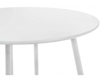 Обеденный стол Bianka 80 white деревянный
