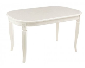 Обеденный стол Romeo без патины / молочный деревянный