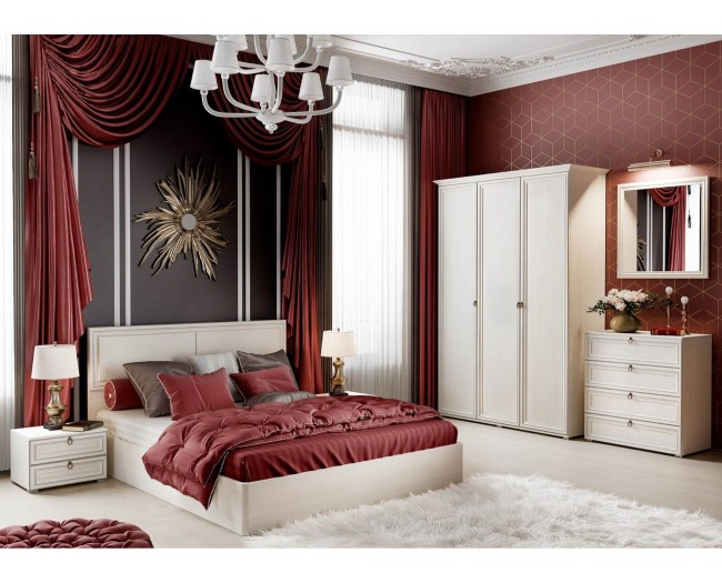 Модульная спальня Престиж 2, композиция 2 (Венге) фото