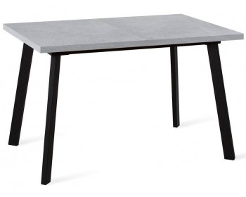 Кухонный стол Dikline H140 Бетон (ЛДСП EGGER)/опоры черные
