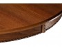 Павия 130 орех / коричневая патина Стол деревянный фото