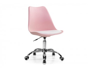 Офисное кресло Kolin pink / white Стул