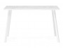 Тринити Лофт 120 25 мм сабия / белый матовый Стол деревянный недорого