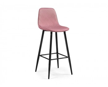 Capri pink / black Барный стул