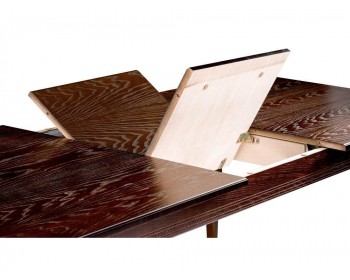Обеденный стол Балмет орех темный деревянный