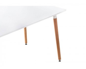 Table 120 white / wood Стол