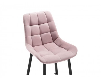 Алст розовый / черный Барный стул