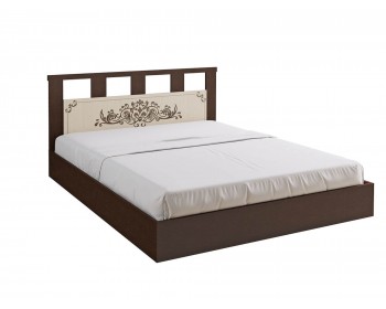 Кровать Жасмин 160 (Венге / дуб беленый)