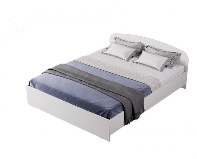 Кровать Хлоя 160 (Белый) фото