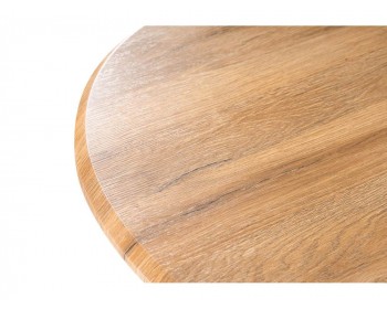 Кухонный стол Абилин 90 дуб вотан / белый матовый деревянный