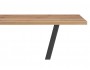 Мичиган Лофт 25 мм дуб вотан / черный матовый Стол деревянный недорого