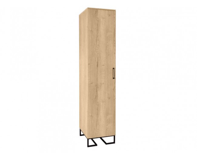 Шкаф одностворчатый Loft 45 см Дуб Натур фото
