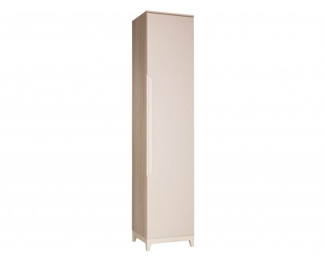 Шкаф одностворчатый универсальный Сканди 45 см Жемчужно-белый фото