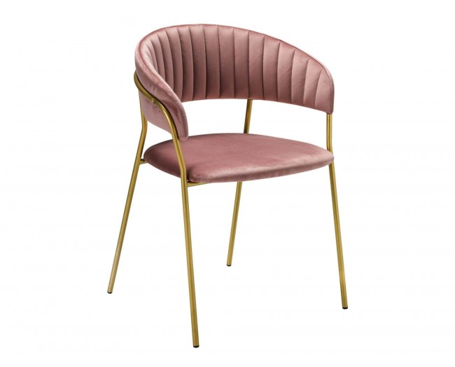 Кресло Portman Pink gold фото