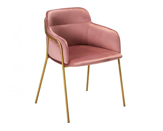 Кресло Strike Pink gold фото
