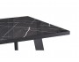 Стол KENNER PL1400  черный/стекло камень черный распродажа
