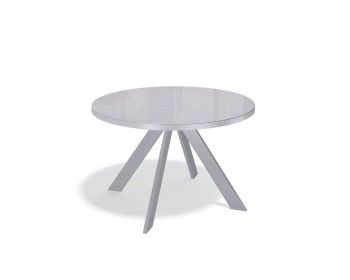 Обеденный стол KENNER RL1100 серый/стекло серое