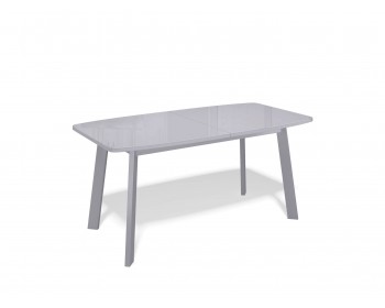 Обеденный стол KENNER AA1400 серый/серый глянец