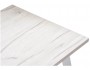Тринити Лофт 140 25 мм юта / белый матовый Стол деревянный фото