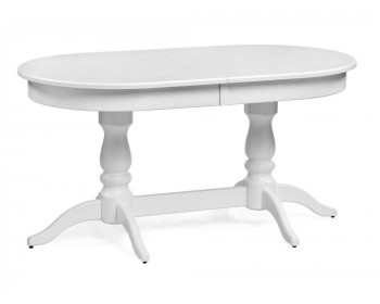 Обеденный стол Красидиано 150 белый деревянный