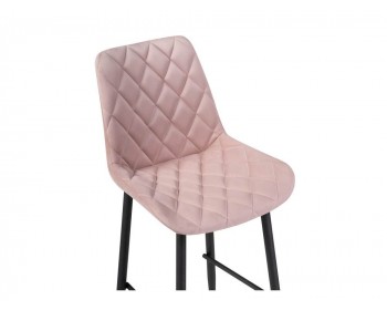 Баодин К Б/К розовый / черный Барный стул