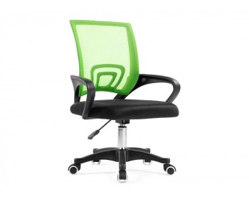 Кресло Turin black / green Компьютерное