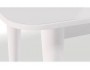 Стол KENNER K1250 белый/стекло белое глянец распродажа