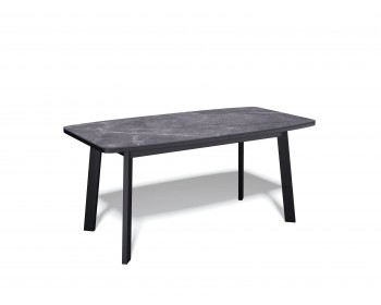 Обеденный стол KENNER AA1400 черный/керамика черная
