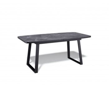 Обеденный стол KENNER AZ1400 черный/керамика черная