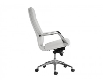 Офисное кресло Isida white / satin chrome Компьютерное