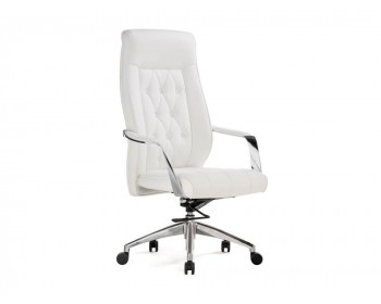 Офисное кресло Sarabi white / satin chrome Стул