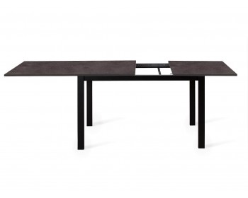 Кухонный стол DikLine L110 хромикс бронза/ опоры черные