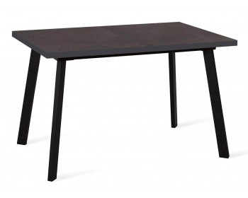 Кухонный стол DikLine HB120 хромикс бронза/ опоры черные