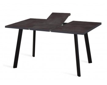 Кухонный стол DikLine HB120 хромикс бронза/ опоры черные