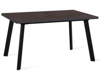 Кухонный стол DikLine HB140 хромикс бронза/ опоры черные