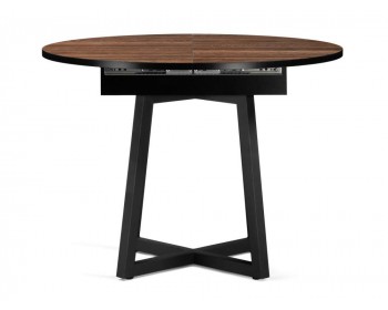 Кухонный стол Регна дерево / черный деревянный
