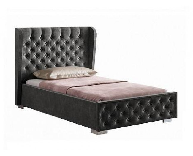 Кровать с подъемным механизмом Франческа 120х200, серый фото