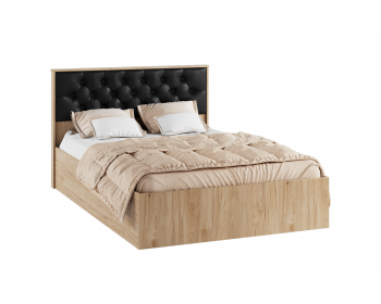 Кровать с настилом ДСП Модена МКР-1 140х200, гикори рокфорд