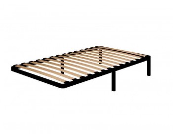 Кровать с ортопедическим основанием (металл) Tilda 90х200, ясень