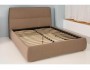 Кровать с ортопедическим основанием и ящиком Сканди 1.8 Жемчужно фото