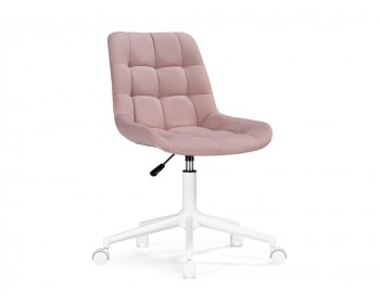 Офисное кресло Компьютерное Честер розовый / белый Стул